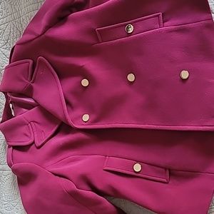 Crown & Ivy Jacket RASPBERRY!